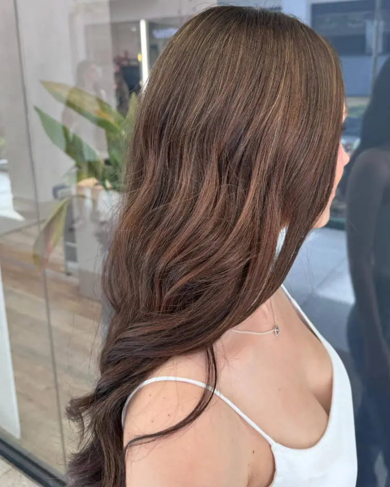 Haar nach dem Termin bei Capelli di Seta